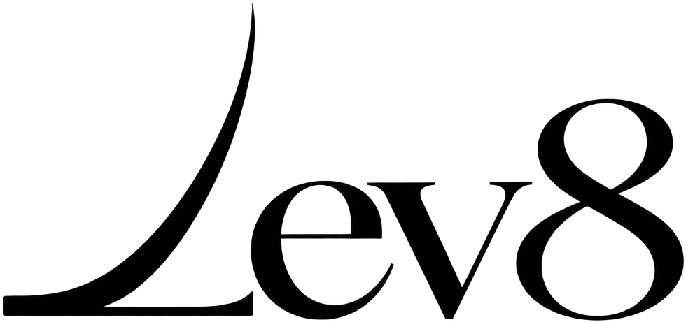 Lev8 Lash Factory Logo